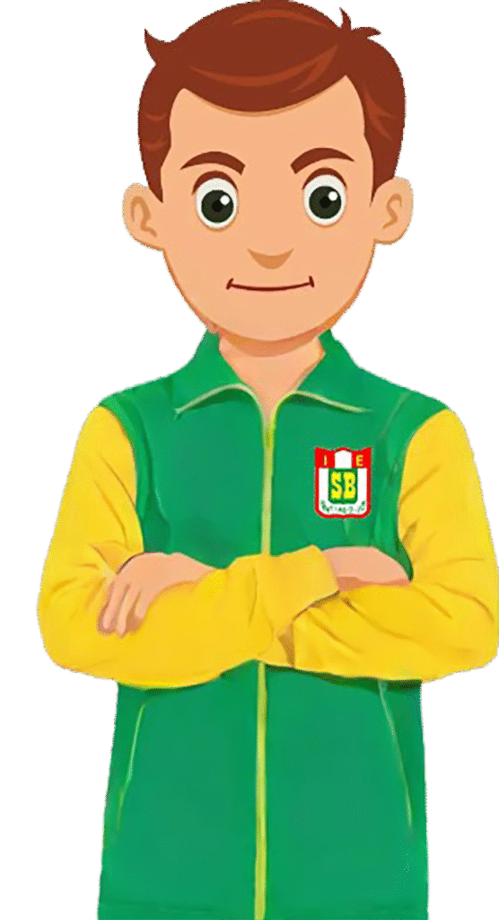 Imagen con borde verde y dorado